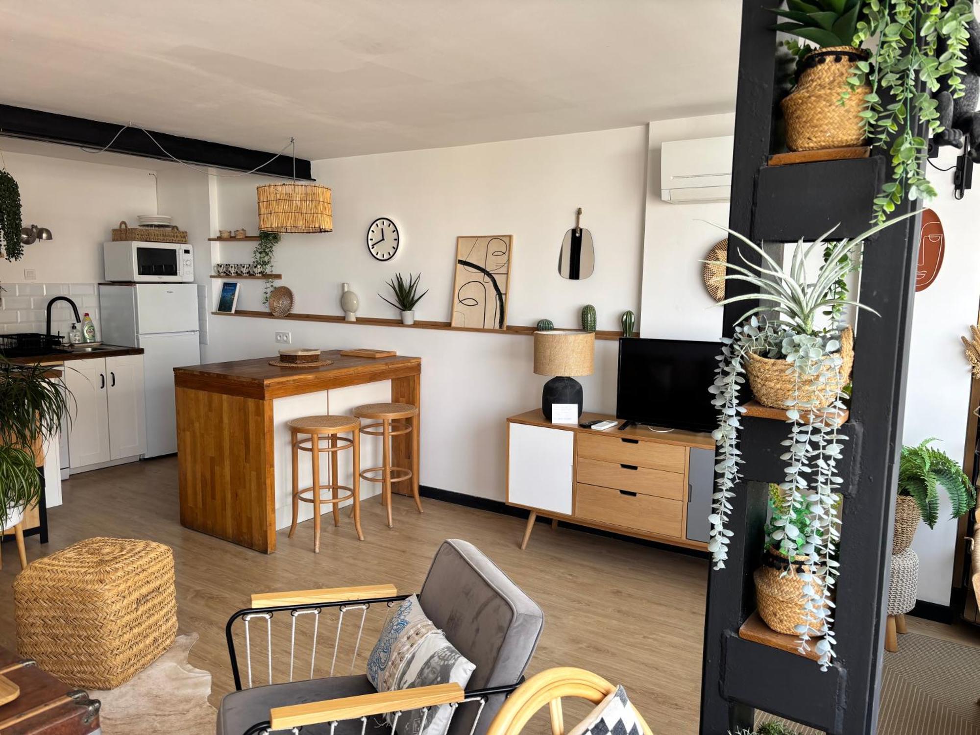 L'Appart-Rosas Boheme Chic, Au Bord De La Mer Eksteriør bilde